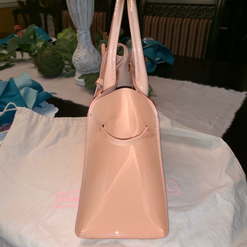 SOLD Mansur Gavriel Patent Leather Sun Bag - Picture 2 of 5